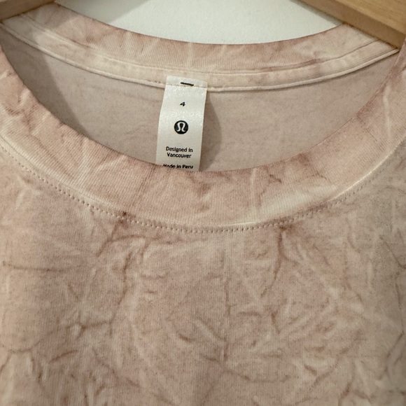 Lululemon Love Crew Summit Wash Smoky Topaz size 4 - Picture 8 of 10